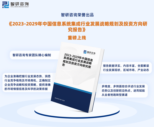 2023年信息系统集成行业报告：市场规模、供需态势及发展前景